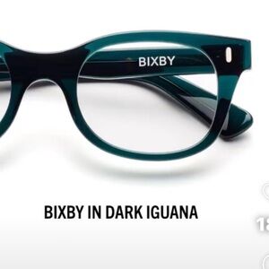 Caddis Bixby Dark Iguana Readers 2.25 blue blocking glasses
